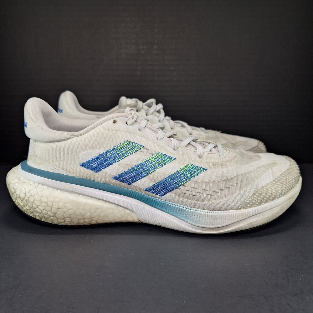 Adidas Supernova 3 White Lucid Lemon Arctic Fusion Shoes HQ1806 Men's Size 10 - Picture 2 of 13
